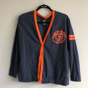 Chicago Bears Button Up Sweater